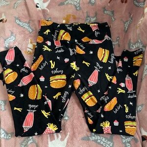 Fun Food Print Leggings